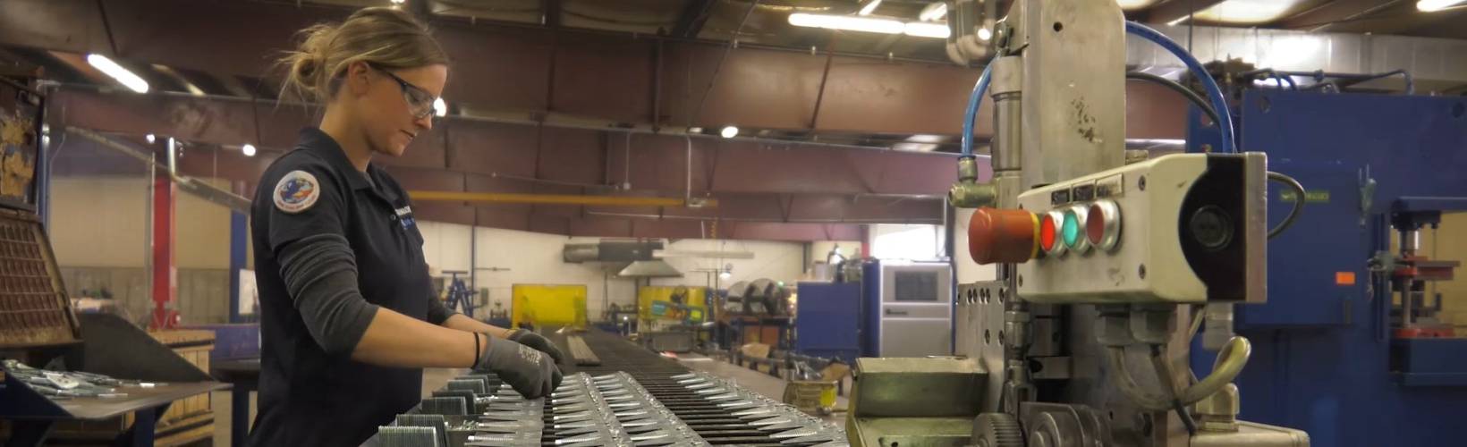 Woman manufacturing
