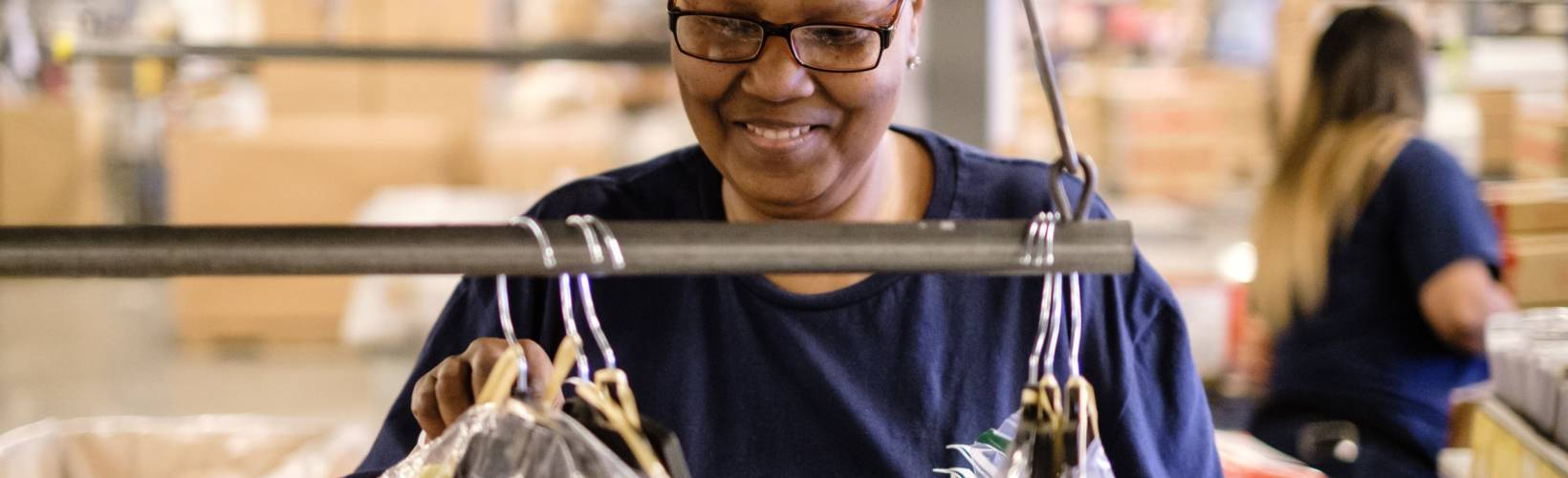 Women working in receiving